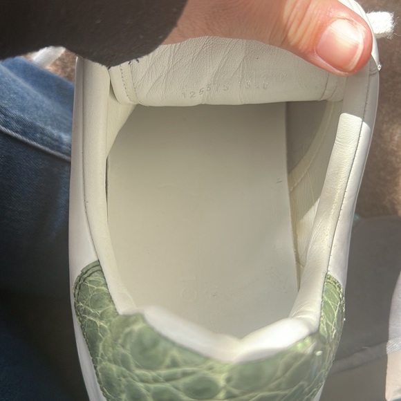 Gucci white leather men sneakers - Picture 7 of 8